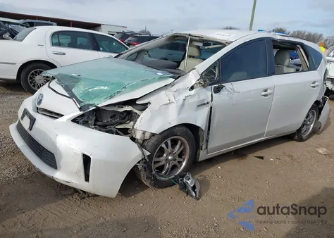 2012 Toyota Prius V Three from USA, damaged, VIN JTDZN3EU9C3110473